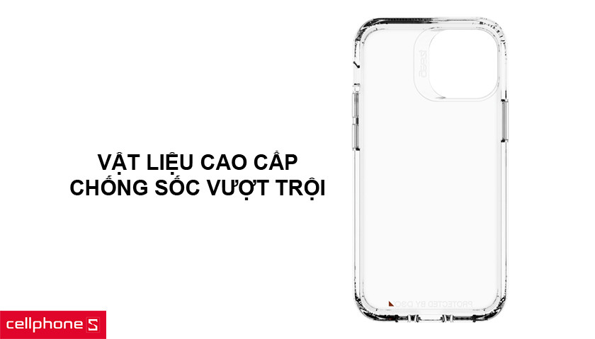 Thiết kế 3 lớp, chống sốc hiệu quả