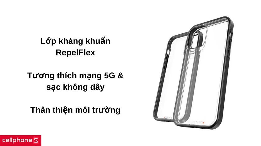 Kháng khuẩn, tương thích mạng 5G & hoàn toàn thân thiện môi trường