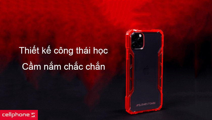 thiết kế công thái học mang lại khả năng cầm nắm chắc chắn