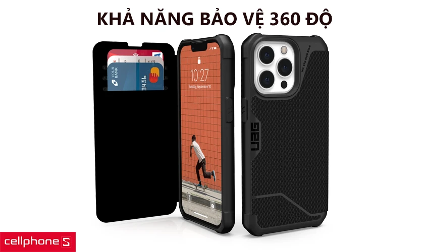 Ốp lưng iPhone 13 Pro UAG Metropolis chống sốc 