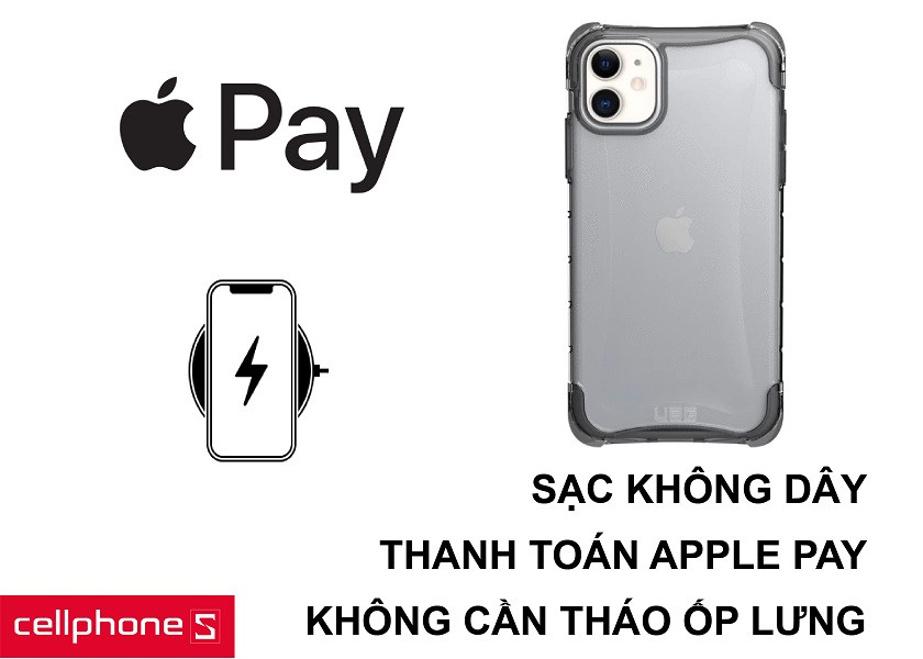 Hỗ trợ sạc không dây và thanh toán Apple Pay nhanh chóng