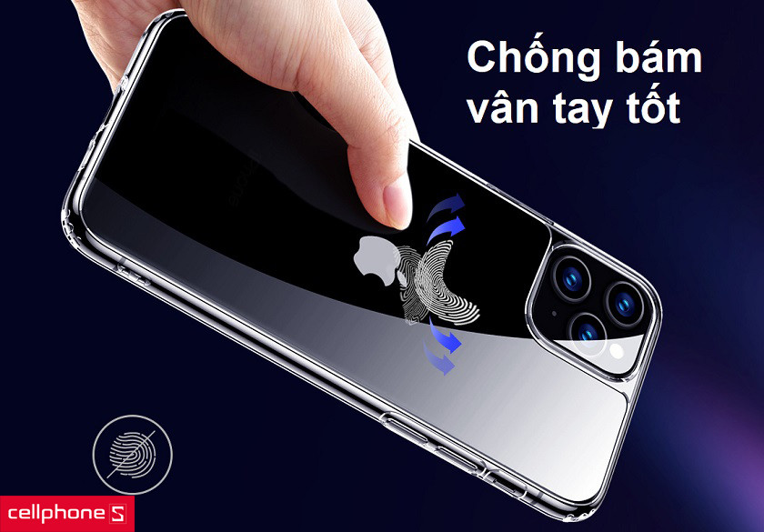 Ốp lưng ESR Mimic Tempered Glass với khả năng chống bám bụi và vân tay tuyệt vời