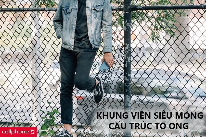 Thiết kế mỏng nhẹ, nhiều màu sắc