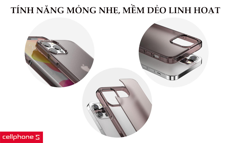 Ốp lưng iPhone 13 Likgus Crystal Pro