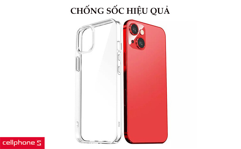 Ốp lưng iPhone 13 Mini OU trong suốt