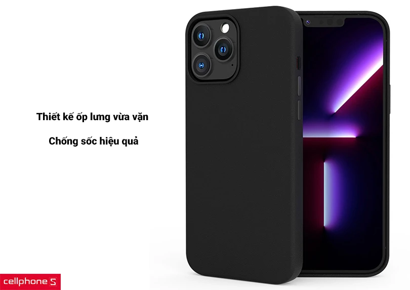 Ốp lưng iPhone 13 Pro Araree Typo Skin