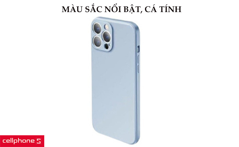 Ốp lưng iPhone 13 Pro KST Silicone Color 