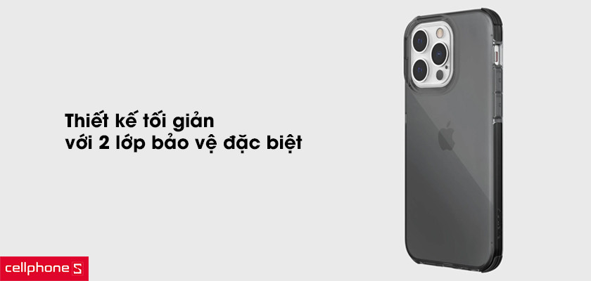 Ốp lưng iPhone 13 Pro Raptic Clear 