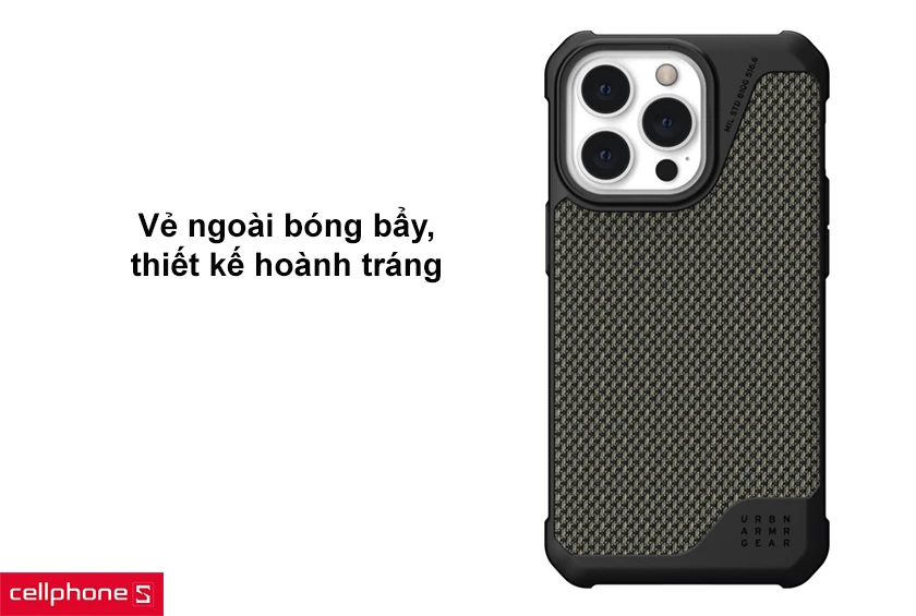 Ốp lưng MagSafe iPhone 13 Pro UAG Metropolis LT chống sốc