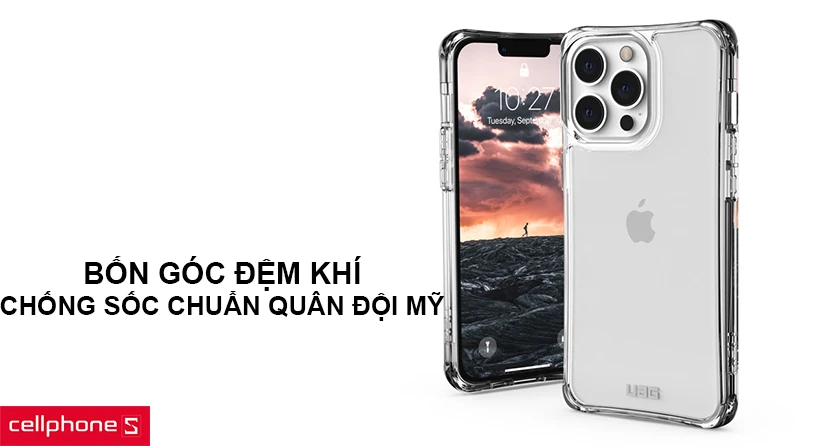 Ốp lưng iPhone 13 Pro UAG Plyo chống sốc