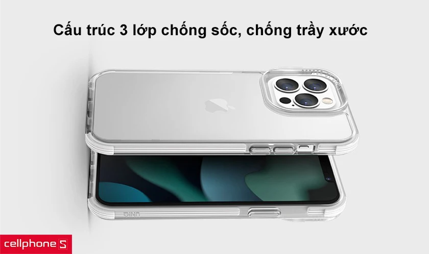 Ốp lưng iPhone 13 Pro UNIQ Hybrid Combat