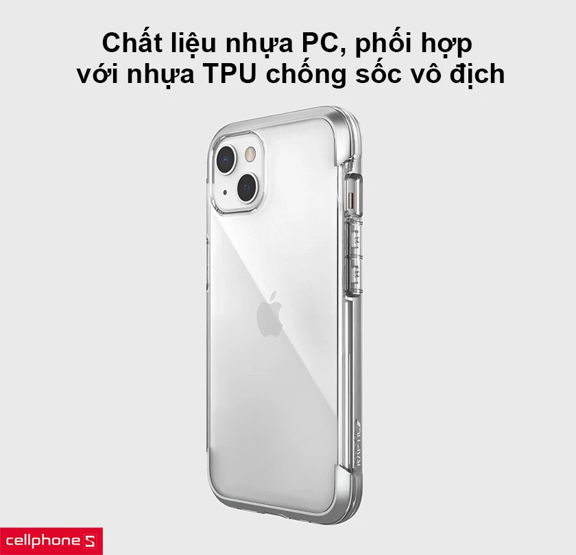 Ốp lưng iPhone 13 Raptic Air 