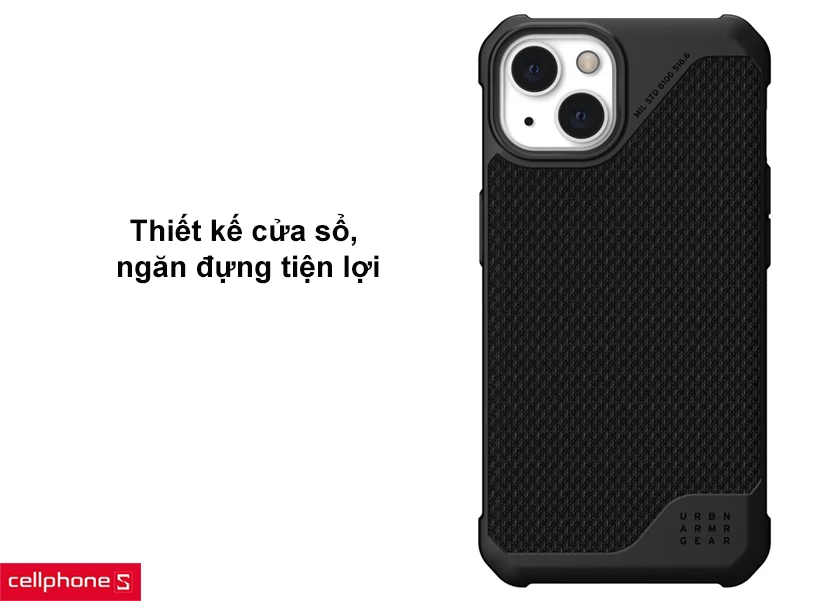 Ốp lưng iPhone 13 UAG Metropolis chống sốc 