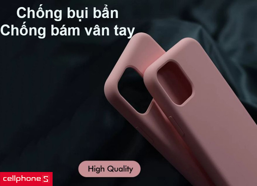 chống bụi bẩn và chống bám vân tay