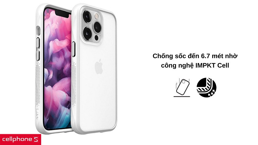 Ốp lưng iPhone 13 Pro Max Laut Crystal Matter 2.0