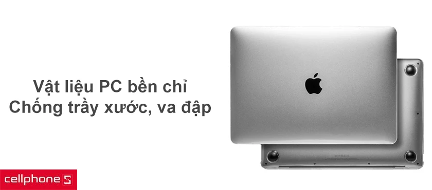 Cấu tạo từ vật liệu PC siêu bền chống chịu trầy xước và va đập tốt
