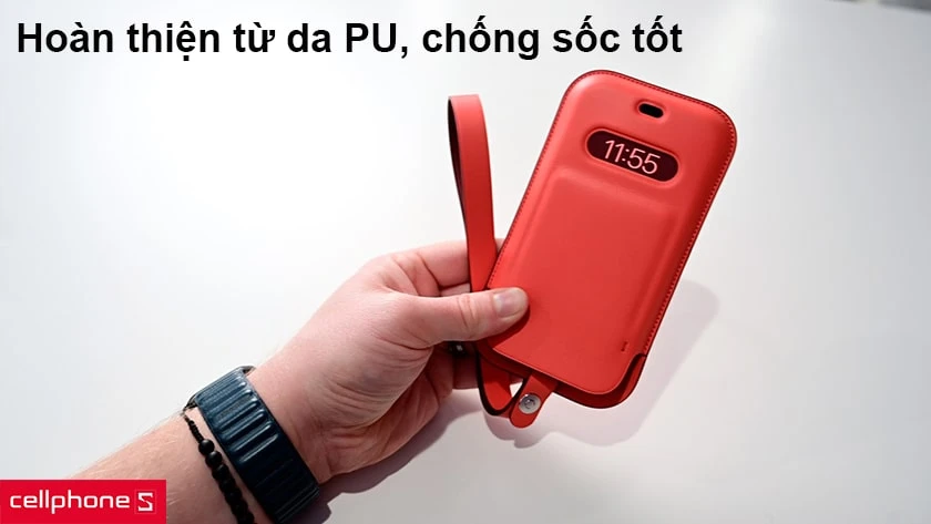 Hoàn thiện từ da PU, chống sốc tốt