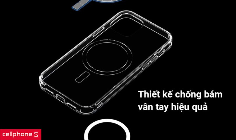 Ốp lưng MagSafe iPhone 13 Likgus Crystal
