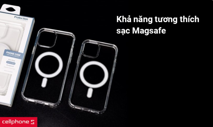 Ốp lưng MagSafe iPhone 13 Likgus Crystal