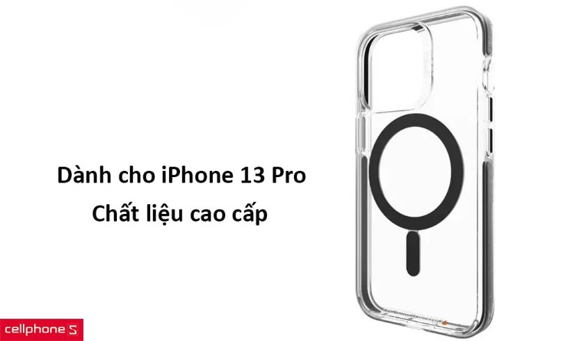 Thiết kế dành cho iPhone 13 Pro, làm từ chất liệu cao cấp