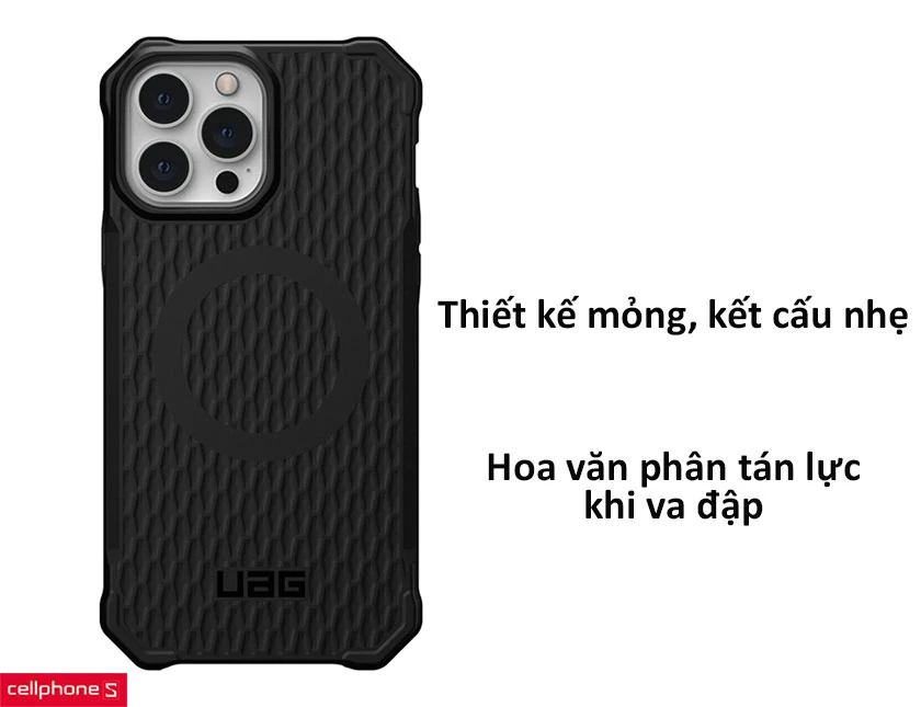 Ốp lưng MagSafe iPhone 13 Pro Max UAG Essential Armor 