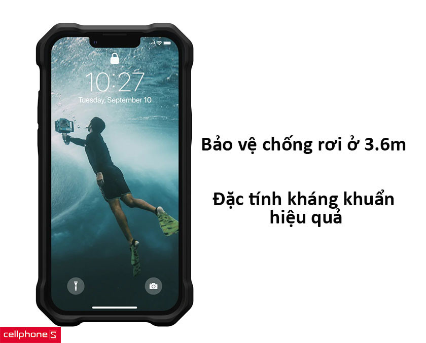 Ốp lưng MagSafe iPhone 13 Pro Max UAG Essential Armor 