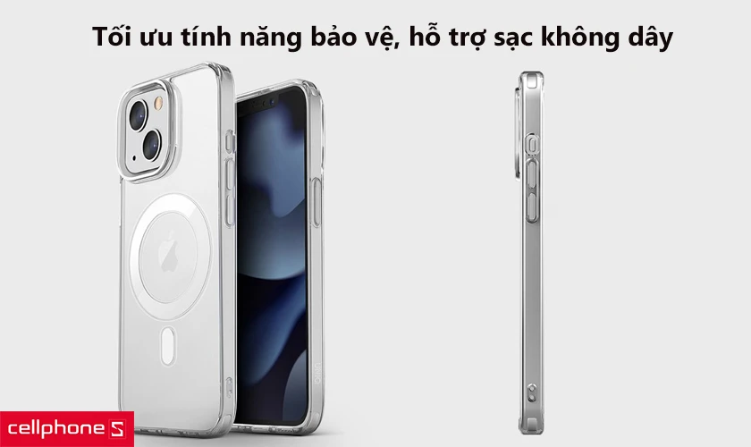 Ốp lưng MagSafe iPhone 13 UNIQ Hybrid Compatible Lifepro Xtreme 