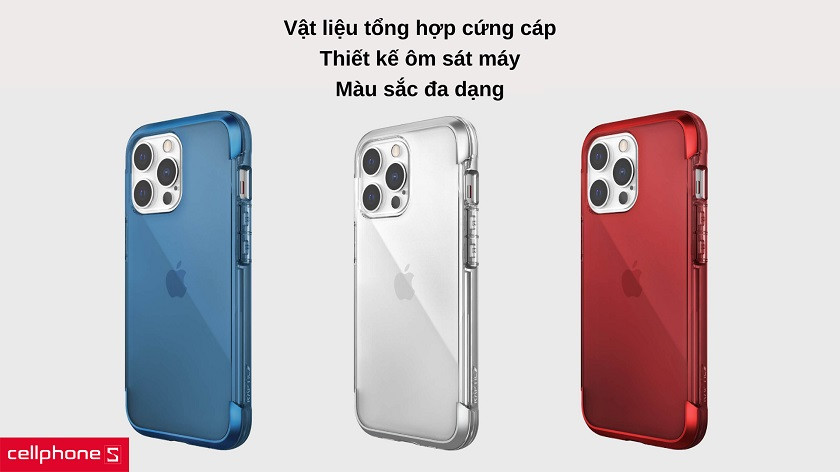 Ốp lưng iPhone 13 Pro Raptic Air 