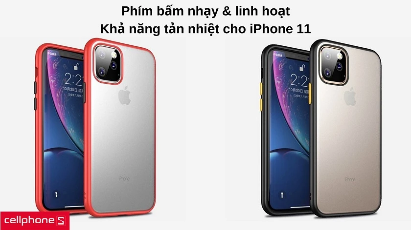 Chống sốc, chống trầy xước hiệu quả và bảo vệ mọi vị trí trên iPhone 11