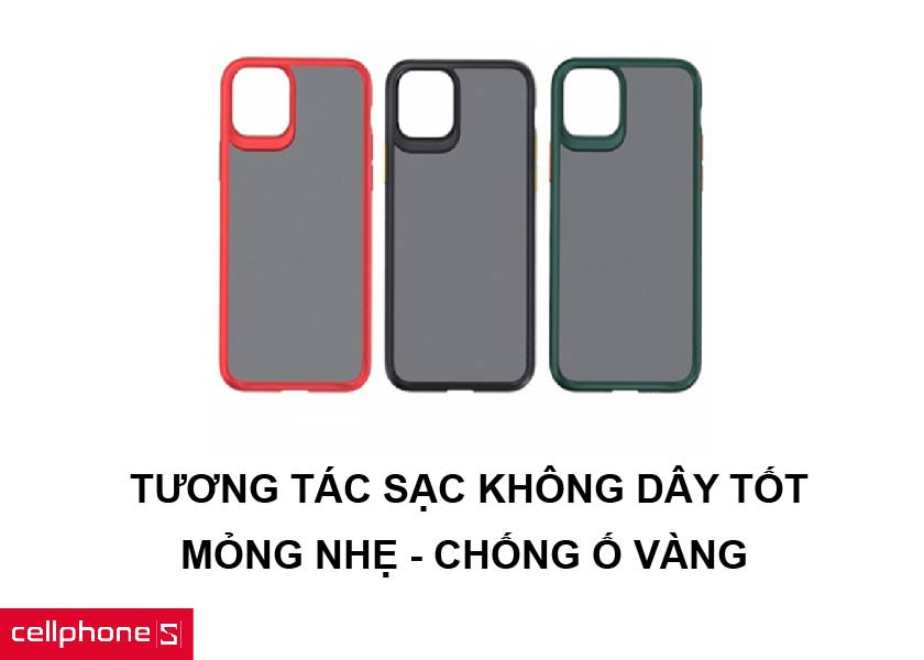 Mỏng nhẹ, tăng khả năng tương tác Apple Pay cùng khả năng chống ố vàng tốt