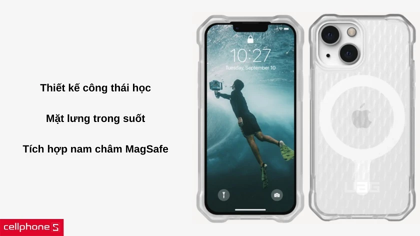Ốp lưng MagSafe iPhone 13 mini Essential Armor