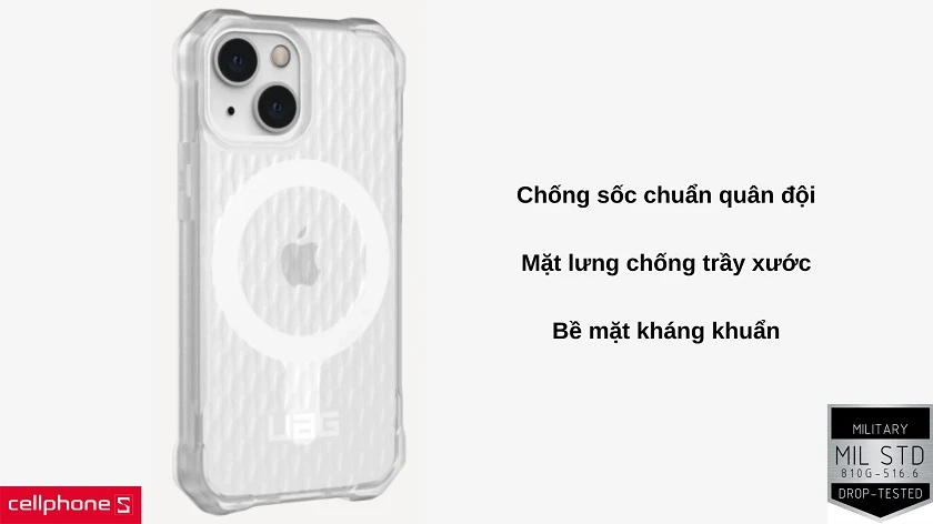 Ốp lưng MagSafe iPhone 13 mini Essential Armor
