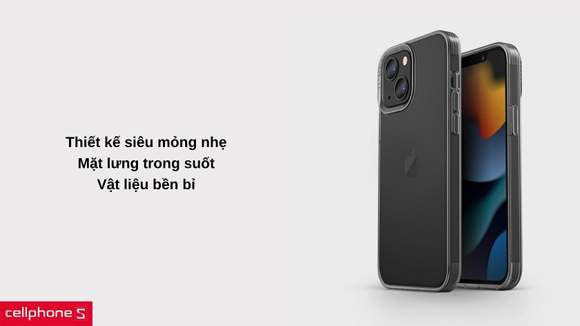 Ốp lưng iPhone 13 UNIQ Hybrid Air Fender