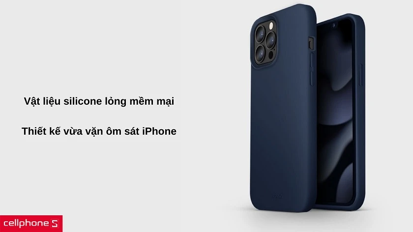 Ốp lưng iPhone 13 Pro Max UNIQ Hybrid Lino