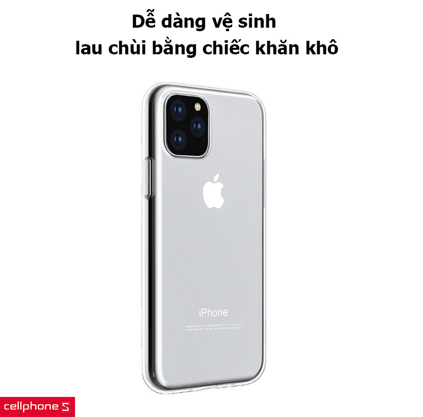 dễ dàng vệ sinh