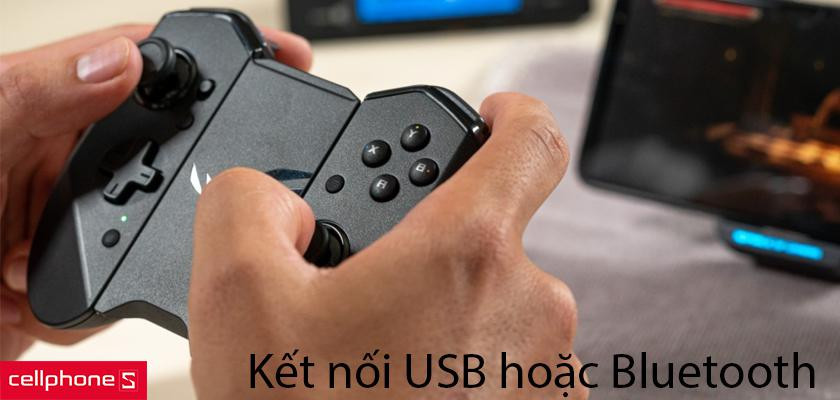 Kết nối tiện ích USB hoặc Bluetooth
