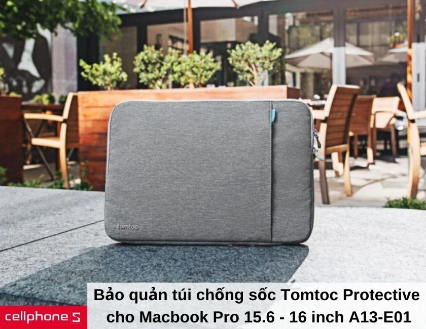 Bảo quản túi chống sốc Protective cho Macbook Pro 15.6 - 16 inch A13-E01