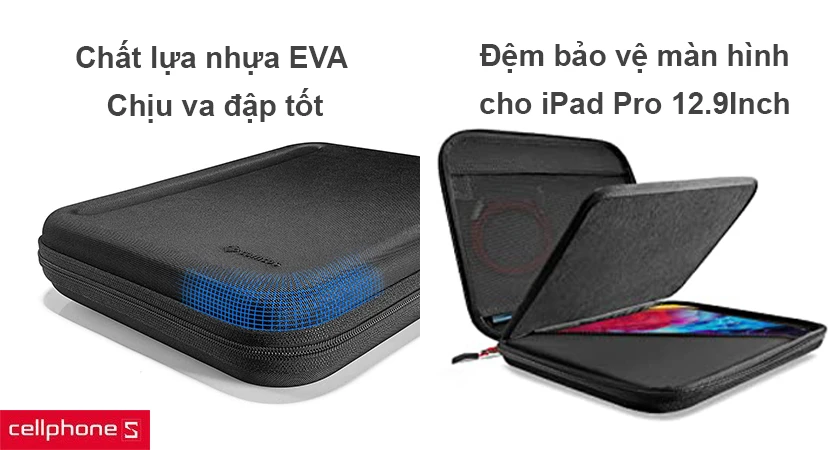 Chất liệu vỏ bảo vệ EVA chống chịu va đập cao