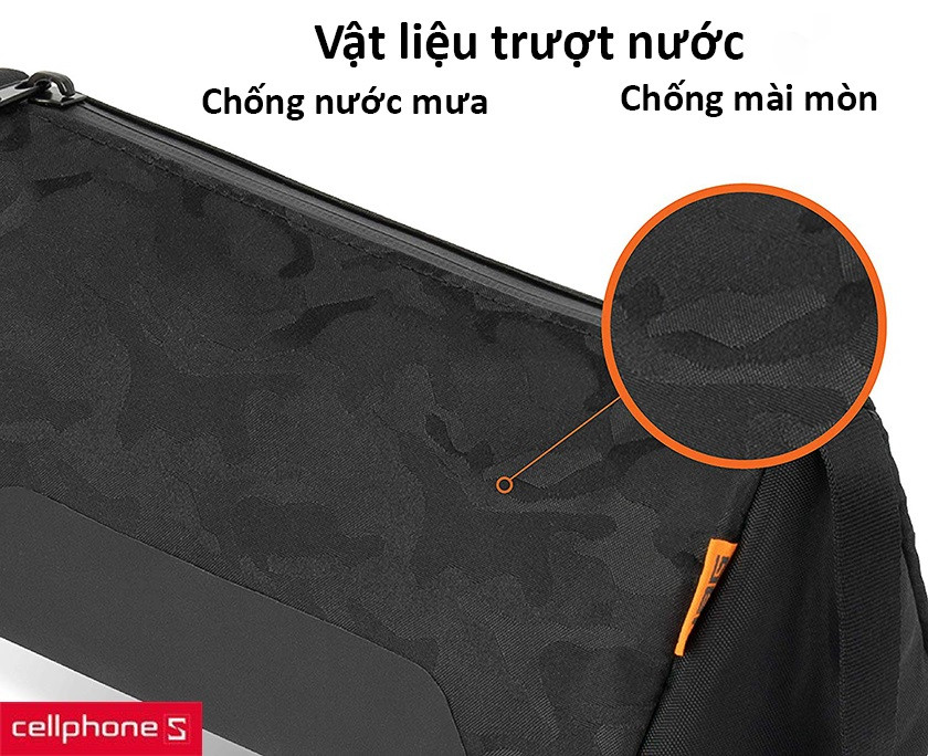 Chất liệu bên ngoài trượt nước, chống mài mòn theo thời gian