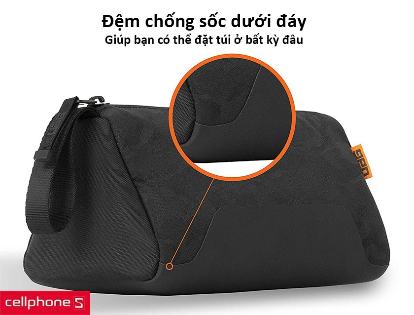 Lớp đáy bổ sung đệm chống sốc, bảo vệ khỏi mọi tác động