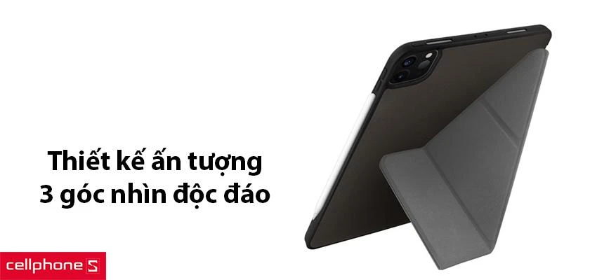 Bao da iPad Pro 12.9 2021 UniQ Transforma Antimicrobial
