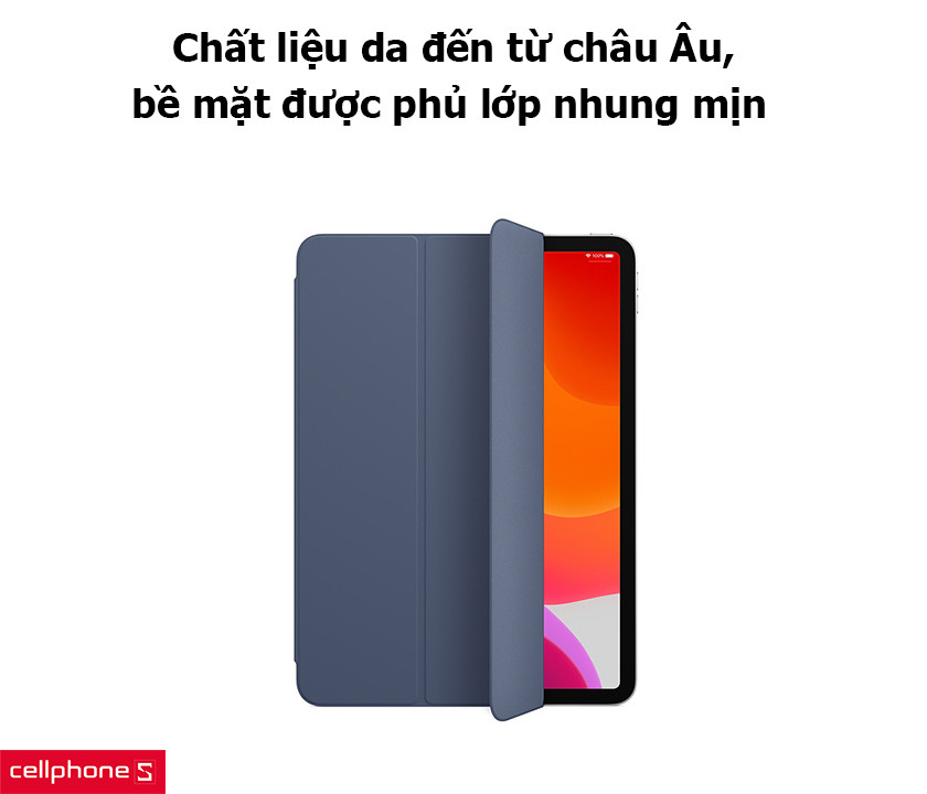 Chất liệu da đến từ châu Âu, bề mặt được phủ lớp nhung mịn