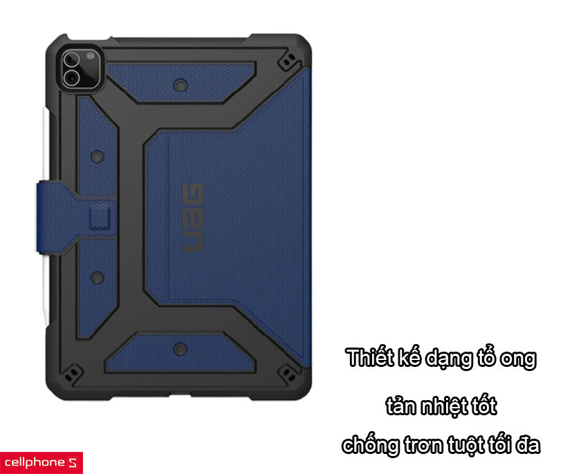 Bao da chống sốc UAG Metropolis cho iPad Pro 12.9 inch 2021