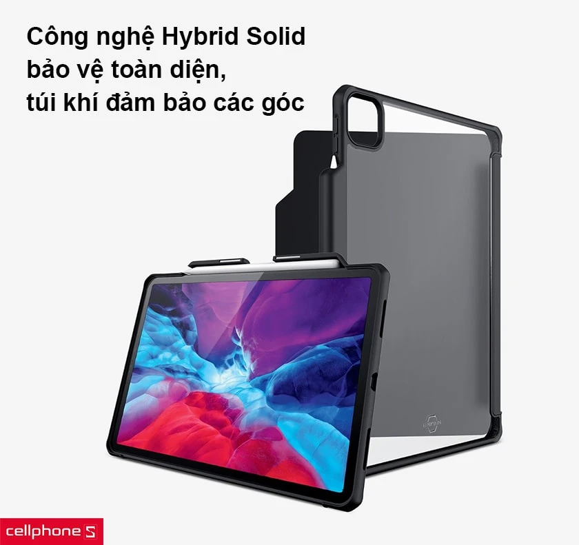 Bao da iPad Pro 11 2021 Itskins Hybrid Solid Folio
