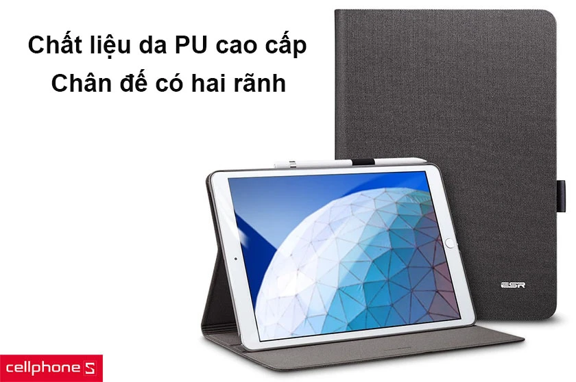 Chất liệu da cao cấp, chế độ đứng
