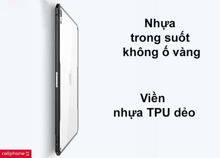 chất liệu nhựa trong suốt không ố vàng