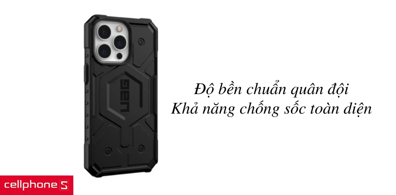Đánh giá khả năng chống sốc ốp lưng iPhone 13 Pro UAG Pathfinder With Magsafe
