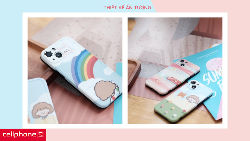 Ốp lưng iPhone 11 XR IMD in hình ngẫu nhiên