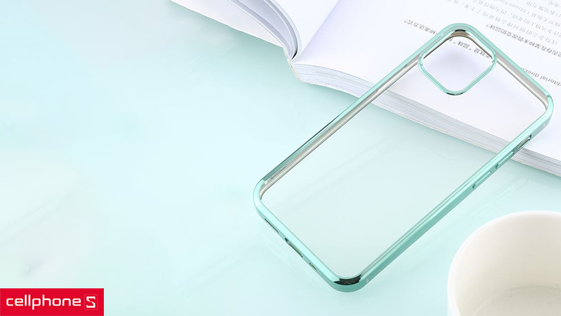 Ốp lưng iPhone 12/12 Pro Filada trong viền màu