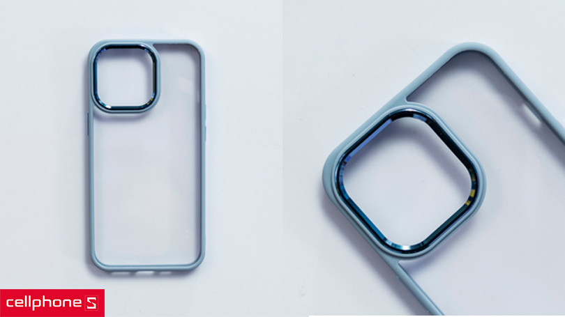 Ốp lưng iPhone 13 Filada trong viền màu